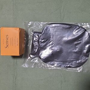Avon Senses Caramel Sol Exfoliating Body Scrub & Mitt